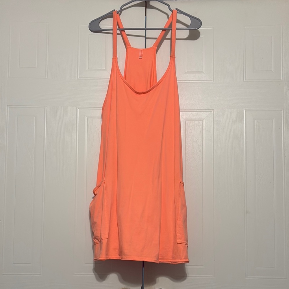 FP Movement by Free People Orange Mini Dress